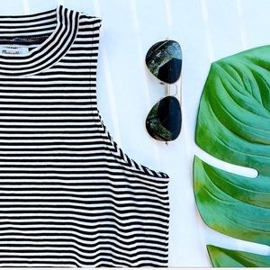 Madewell XS Mock Turtleneck Arya Top